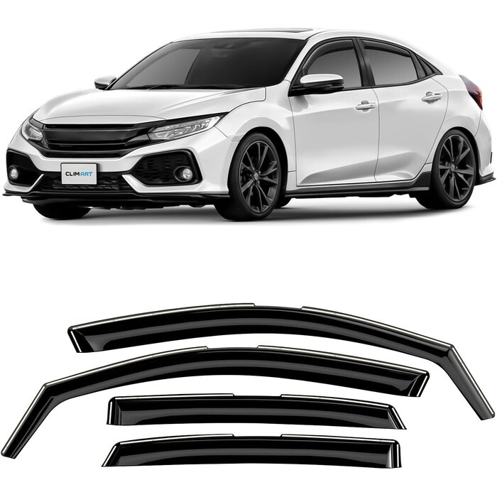 Windabweiser Set für Honda Civic Hatchback 2017-2022 | Jetzt bis zu 34% sparen