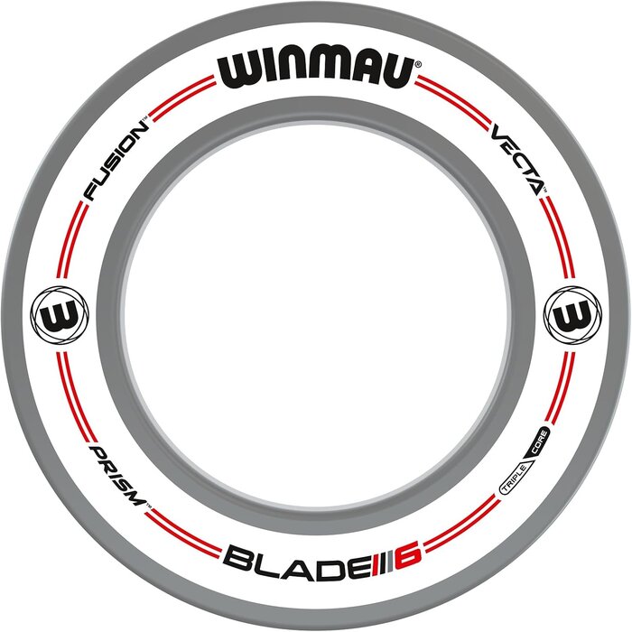 Dartboard-Beleuchtung mit Surround-Ring, 67,5 cm - Weiß - bis zu 35% Rabatt