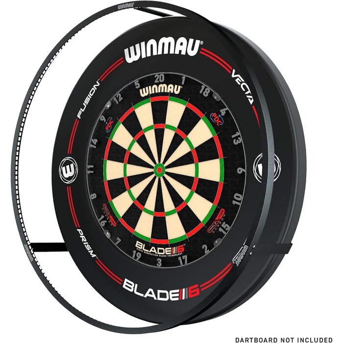 Dartboard-Beleuchtung mit Surround-Ring, 67,5 cm - Weiß - bis zu 35% Rabatt