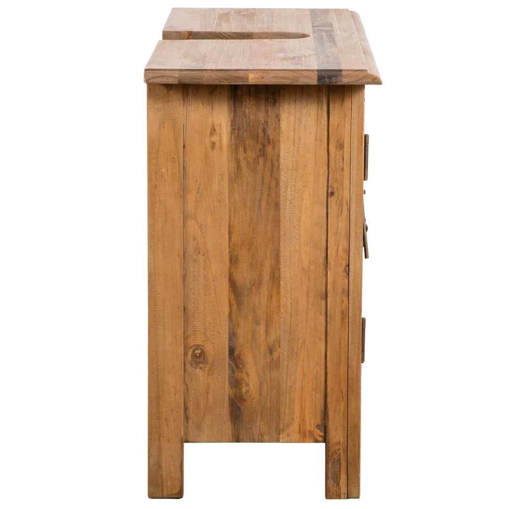 Vidaxl Waschbeckenunterschrank aus Kiefernholz Retro-Stil - bis zu 35% reduziert