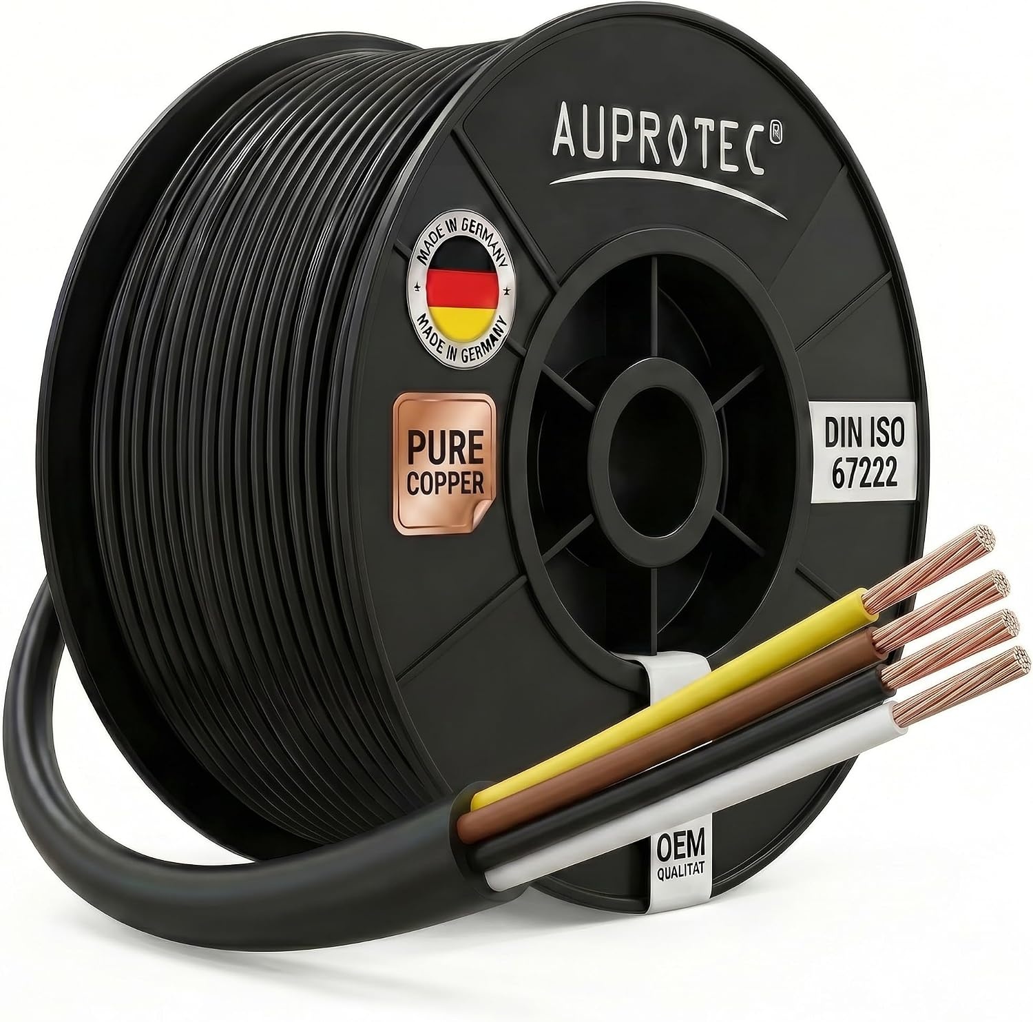 Kfz-Fahrzeugleitung FLYY 2x4,0 mm² - 10m Kabel schwarz, bis zu 28% sparen
