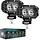 2x LED Arbeitsscheinwerfer 4 Zoll, 50W, IP68 - Jetzt bis zu 34% Rabatt