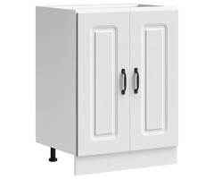 Vidaxl Spülenunterschrank Kalmar, 60 cm, Weiß - Jetzt bis zu 47% günstiger!