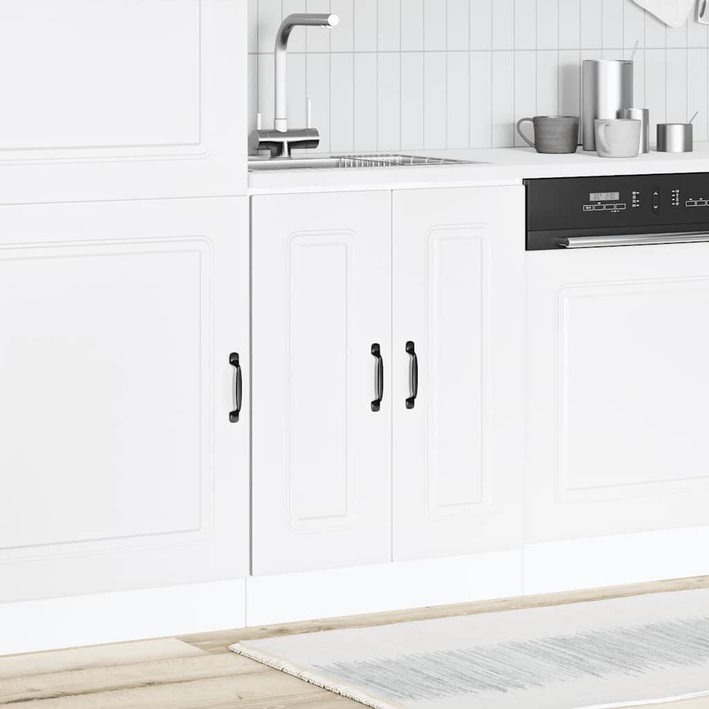 Vidaxl Spülenunterschrank Kalmar, 60x46x81,5 cm, weiß - jetzt bis zu 35% sparen