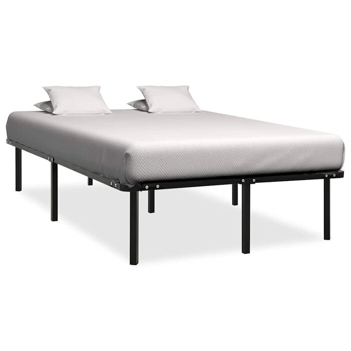 Metallbett 160x200 cm Schwarz inkl. Lattenrost - Bis zu 44% Rabatt