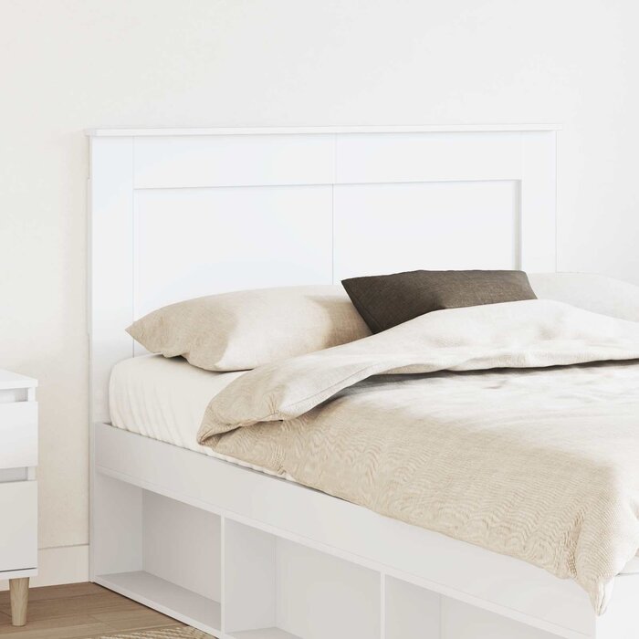 Vidaxl Modernes Bettkopfteil in Weiß, 123 x 100 cm - jetzt bis zu 34% Rabatt