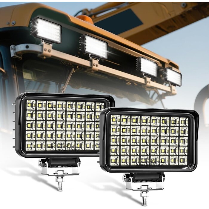 LED-Arbeitsscheinwerfer 6 Zoll 70W, 10000LM, blendfrei - bis zu 34% Rabatt