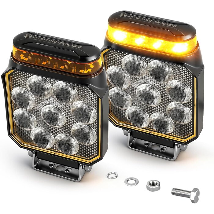 LED-Arbeitsscheinwerfer 6 Zoll 70W, 10000LM, blendfrei - bis zu 34% Rabatt
