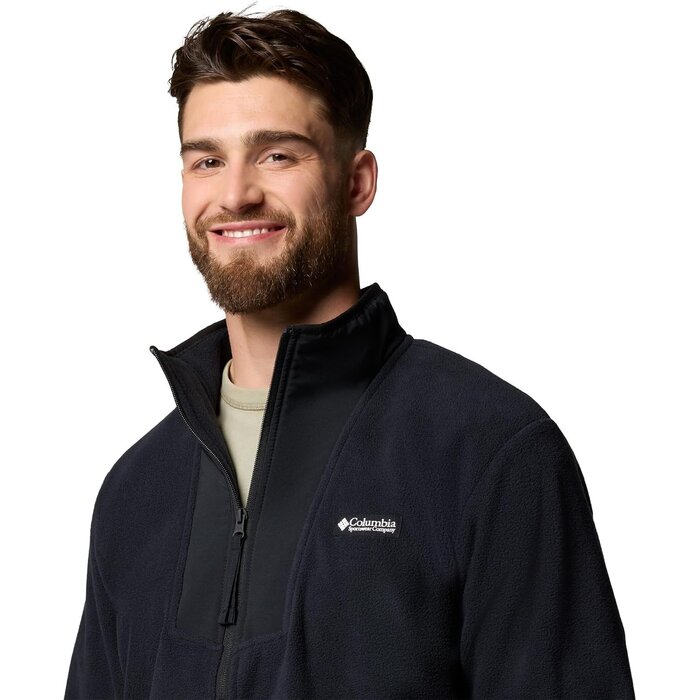 Warme Herren Fleecejacke Schwarz Größe L - bis zu 29% Rabatt