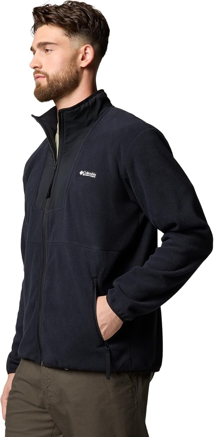 Warme Herren Fleecejacke Schwarz Größe L - bis zu 29% Rabatt