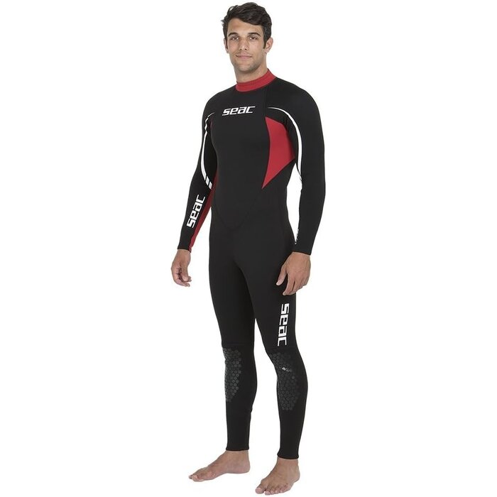 Herren Neoprenanzug 2,2 mm, Langarm, Größe L - Schwarz - Bis zu 34% Rabatt