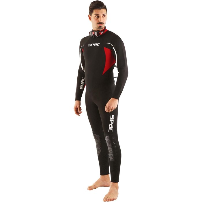 Herren Neoprenanzug 2,2 mm, Langarm, Größe L - Schwarz - Bis zu 34% Rabatt