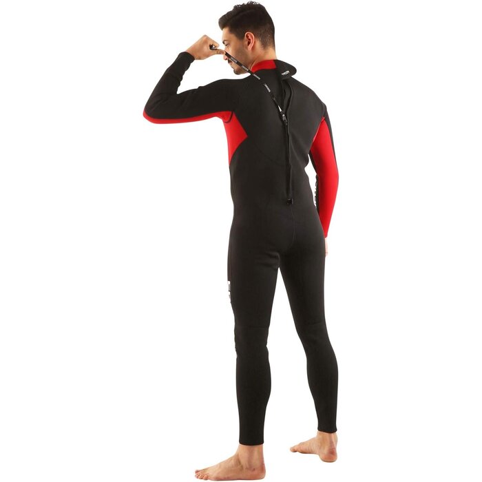 Herren Neoprenanzug 2,2 mm, Langarm, Größe L - Schwarz - Bis zu 34% Rabatt