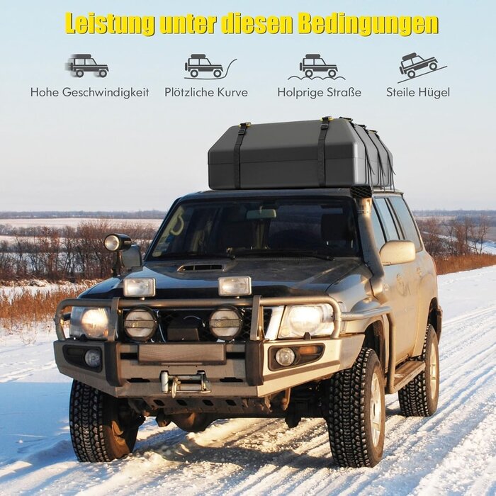 Faltbare Dachbox 600L - Wetterfest & Universell - Bis zu 34% sparen!