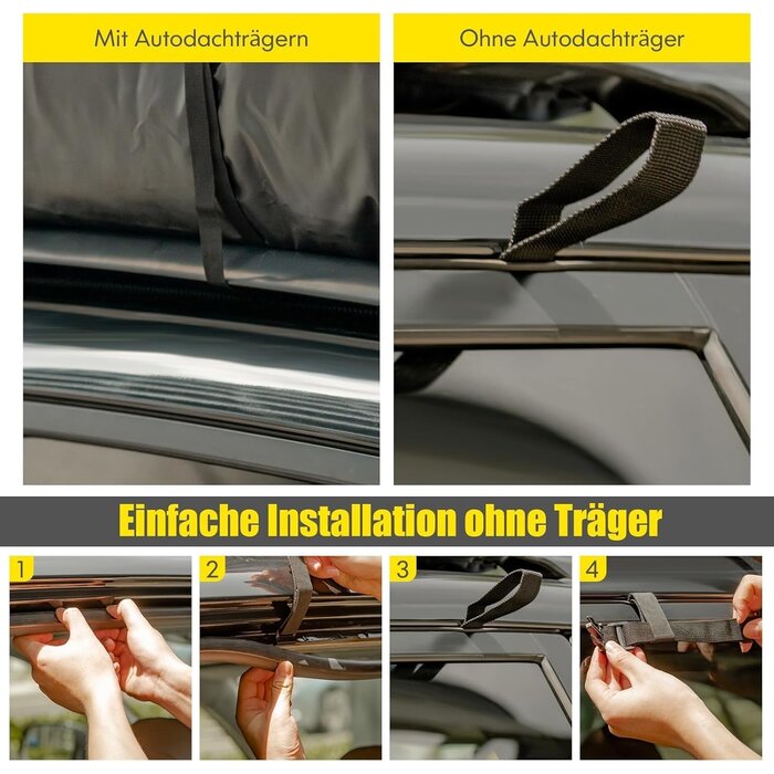 Faltbare Dachbox 600L - Wetterfest & Universell - Bis zu 34% sparen!