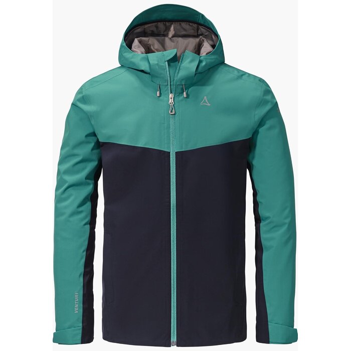 Herren Regenjacke: Wasserdicht & Atmungsaktiv, navy - jetzt bis zu 35% sparen