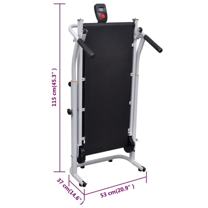 Vidaxl Mechanisches Klapp-Laufband: Jetzt bis zu 45% Rabatt sichern!