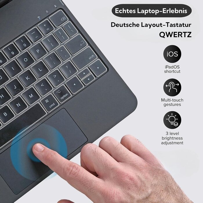 Tastaturhülle für iPad Pro 11 Zoll - QWERTZ - bis zu 34% sparen