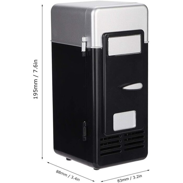 Tragbarer USB-Minikühlschrank für Büro & Auto - Kühlen & Wärmen - bis zu 31% Rabatt