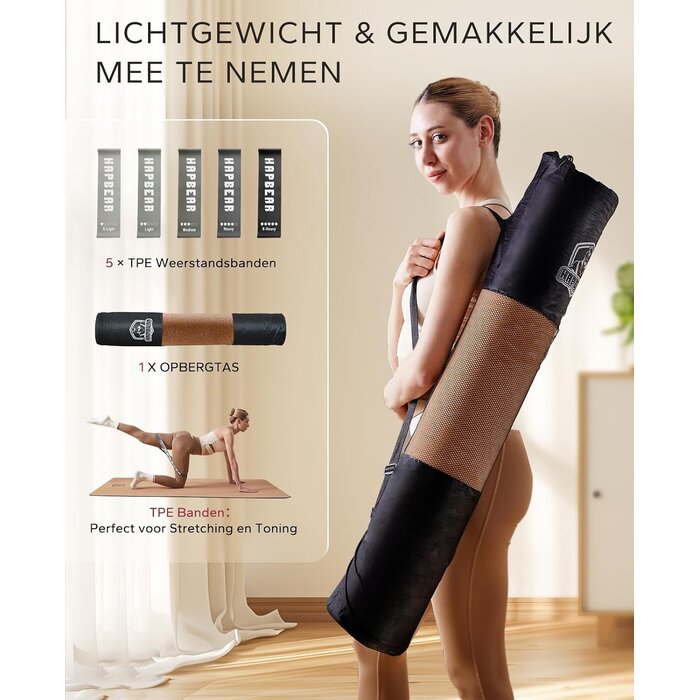 XXL Kork-Yogamatte rutschfest inkl. Zubehör - bis zu 29% Rabatt