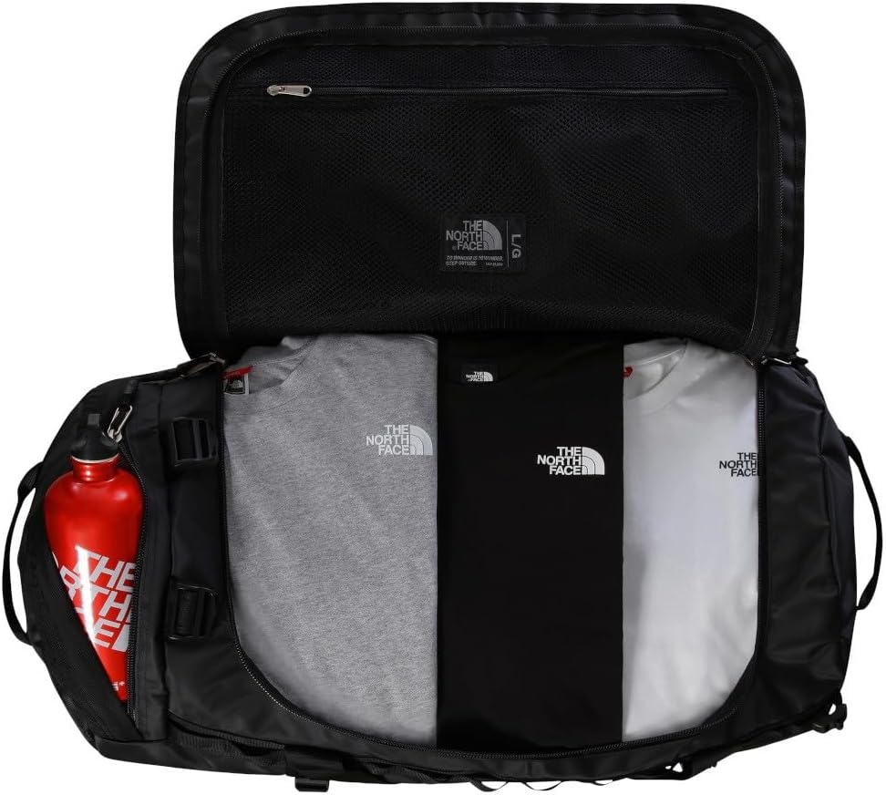 Robuste Reise-Duffel, 95 Liter - Schwarz - Bis zu 30% Rabatt