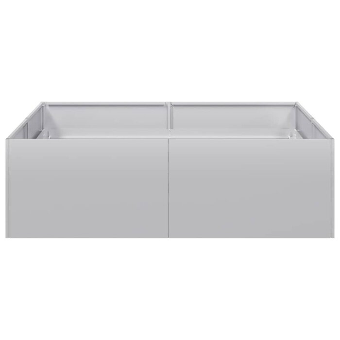 Vidaxl Hochbeet 100x100x30 cm aus verzinktem Stahl - jetzt bis zu 34% sparen