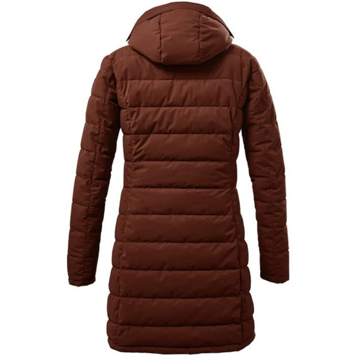 Killtec Damen Stepp-Parka mit abnehmbarer Kapuze - Zimtbraun - bis zu 30% Rabatt