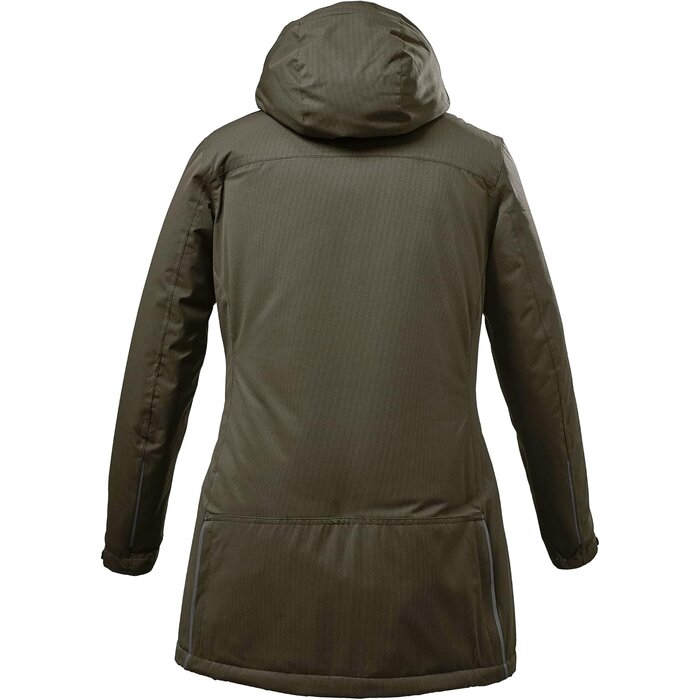 Killtec Funktionsparka für Damen, Dunkeloliv, wasserdicht, bis zu 35% Rabatt
