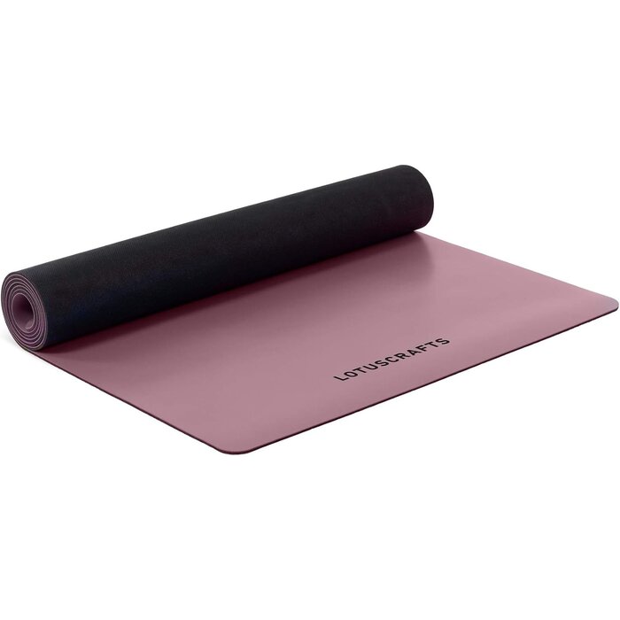 Premium Naturkautschuk Yogamatte - Rutschfest - Aubergine - bis zu 34% sparen