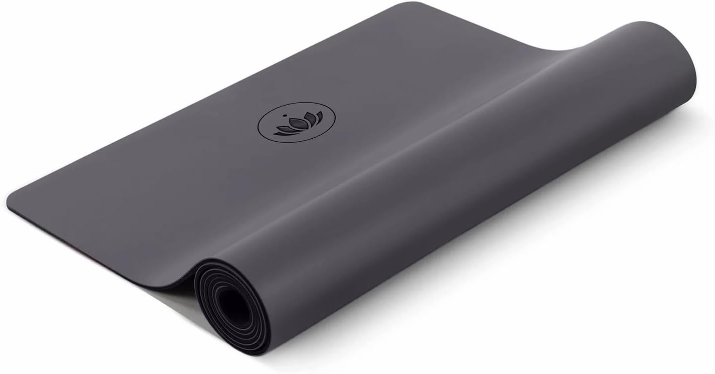 Premium Naturkautschuk Yogamatte - Rutschfest - Aubergine - bis zu 34% sparen