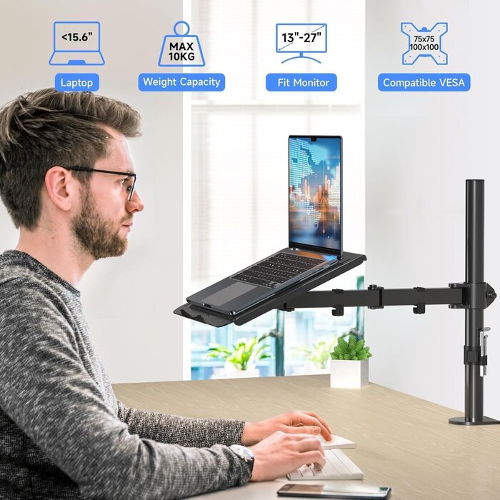 Monitor-Laptop-Ständer | Ergonomisch & Flexibel | Bis zu 32% reduziert