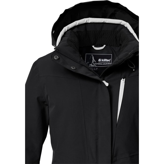 Killtec Damen Skijacke in Violett - Funktionsjacke mit Schneefang, bis zu 35% reduziert