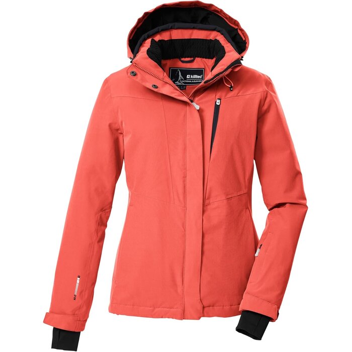 Killtec Damen Skijacke in Violett - Funktionsjacke mit Schneefang, bis zu 35% reduziert