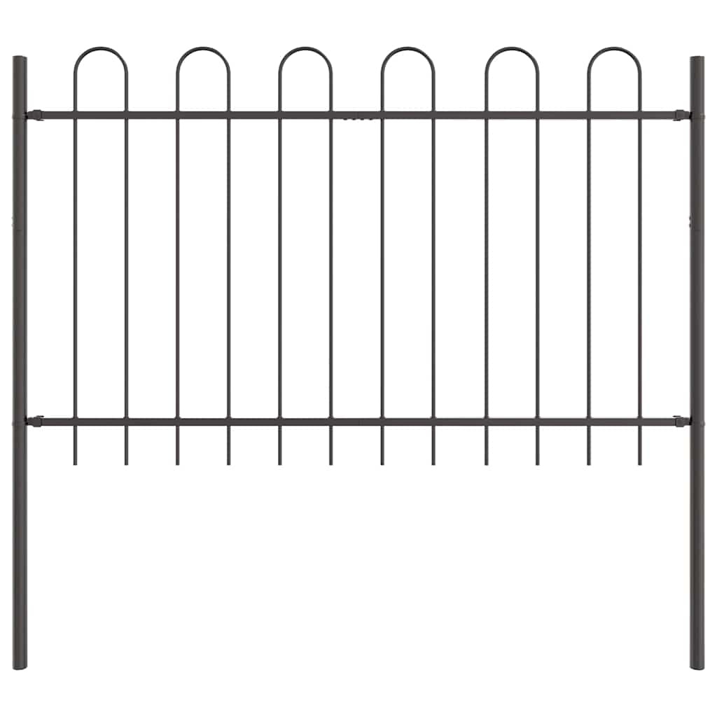 Vidaxl Gartenzaun Industrie-Design 170x150cm Stahl - jetzt bis zu 54% Rabatt