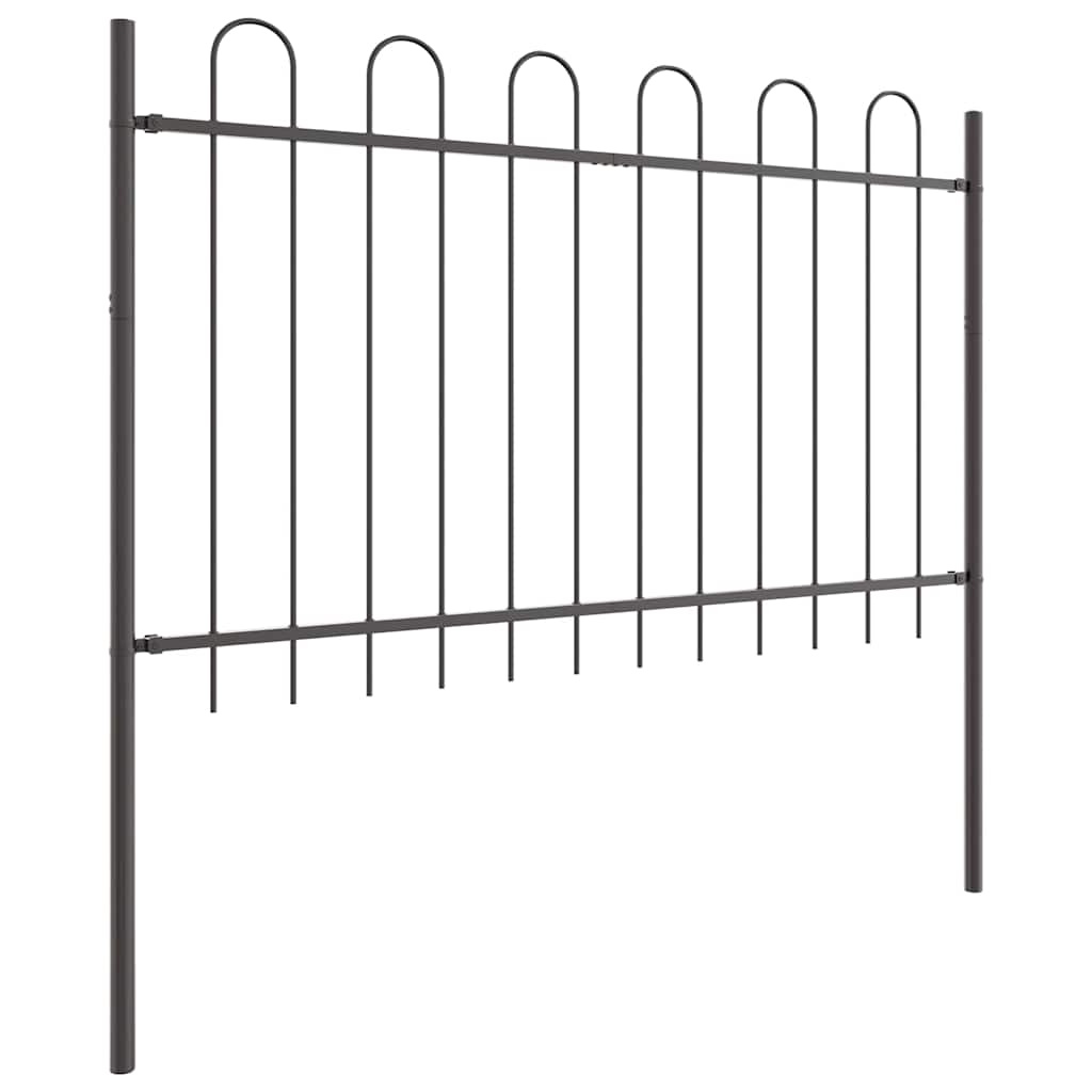 Vidaxl Gartenzaun Industrie-Design 170x150cm Stahl - jetzt bis zu 54% Rabatt