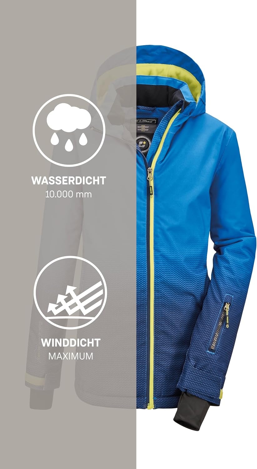 Killtec Wasserdichte Funktions-Skijacke für Jungen Gr. 164 - bis zu 29% sparen