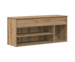 Vidaxl Schuhbank in Artisan-Eiche 102x30,5x45 cm - bis zu 47% günstiger