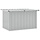 Gartenbox aus verzinktem Stahl 109x67x65cm - Grau - Outlet bis zu 32% reduziert