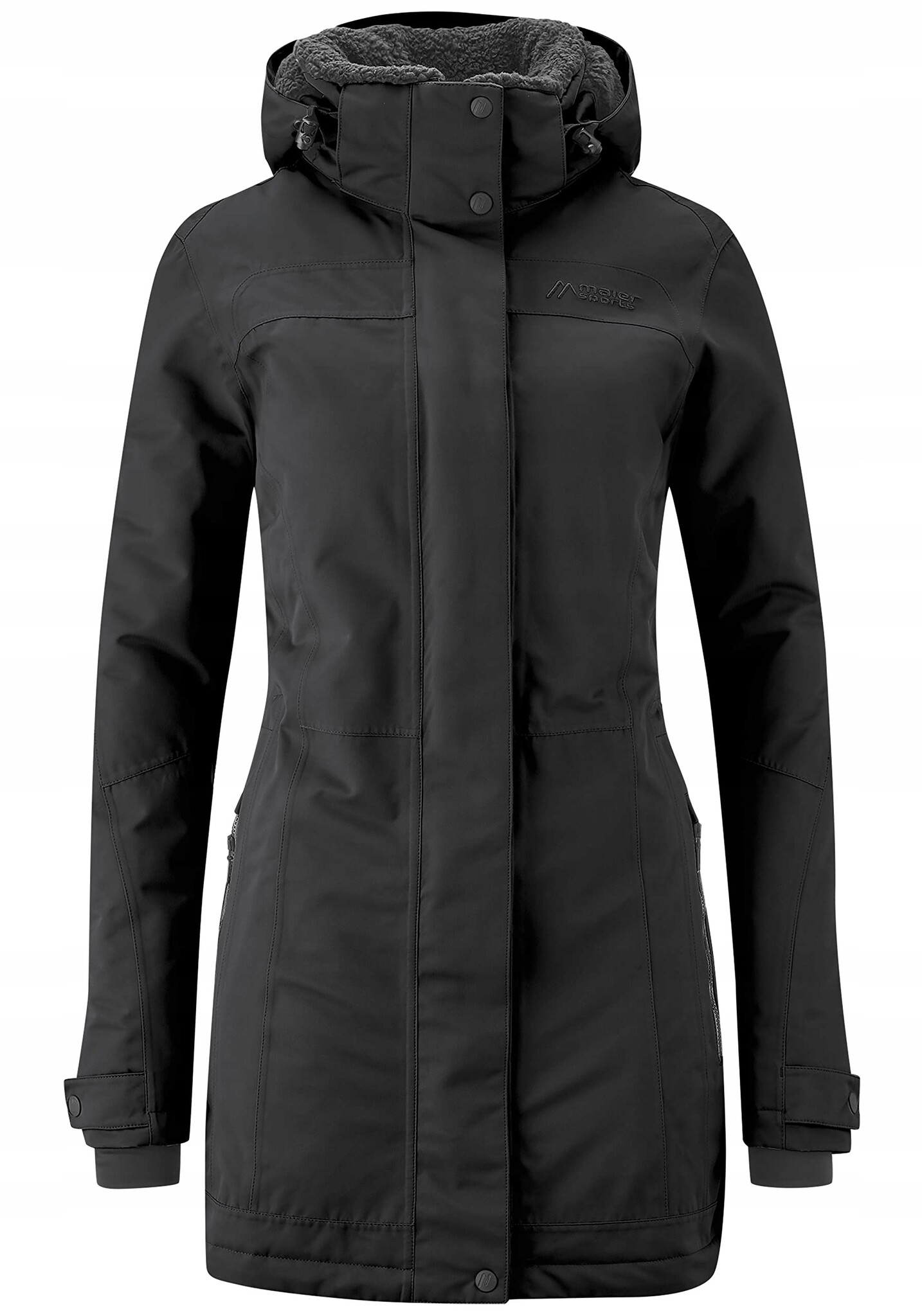 Damen Winterjacke, Schwarz, Gr. 50 - Wärmend & Wetterfest - bis zu 35% Rabatt