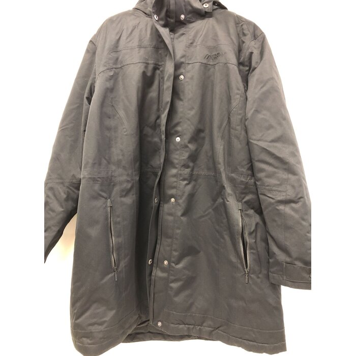 Damen Winterjacke, Schwarz, Gr. 50 - Wärmend & Wetterfest - bis zu 35% Rabatt
