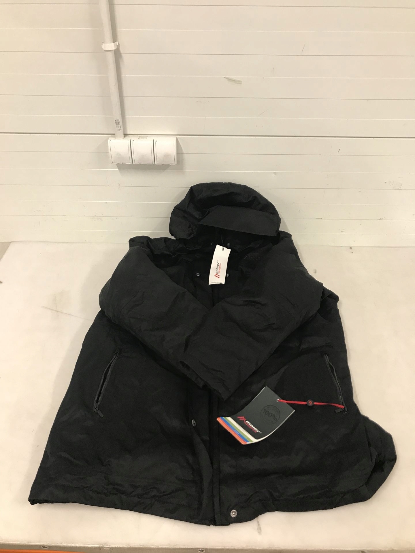 Damen Winterjacke, Schwarz, Gr. 50 - Wärmend & Wetterfest - bis zu 35% Rabatt