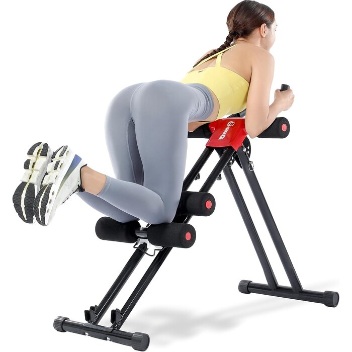 Bauchmuskeltrainer klappbar, bis 120 kg belastbar - bis zu 34% Rabatt