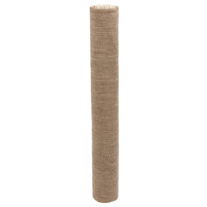 Vidaxl Juterolle 1 x 25 m, 200 g/m² - 100% natürliches Gewebe - bis zu 29% Rabatt