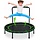 Kindertrampolin Ø 91 cm mit Sicherheitsnetz & Haltegriff - bis zu 33% sparen