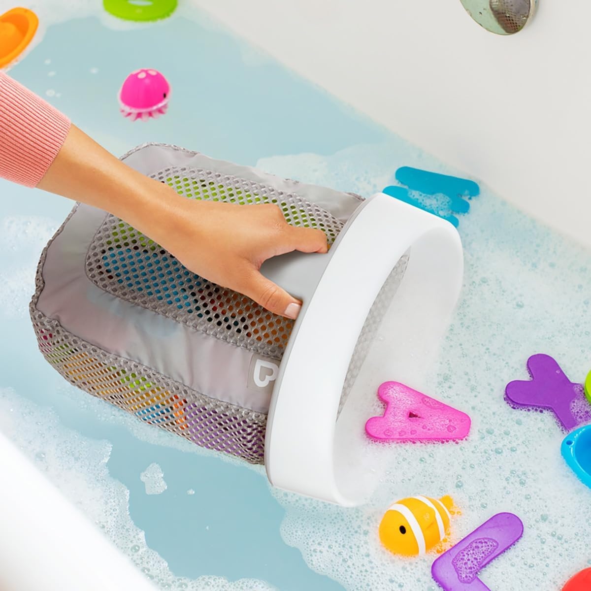 Badespielzeug-Organizer mit Schöpffunktion - jetzt bis zu 26% günstiger!