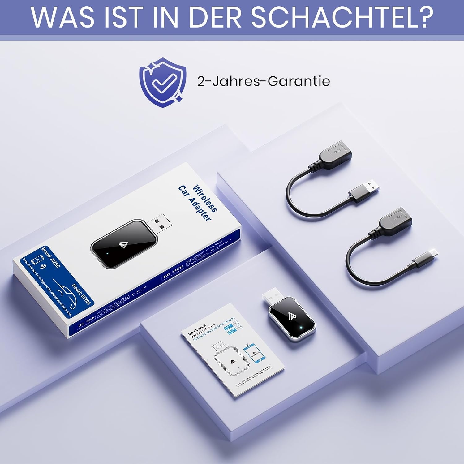Kabelloser Android Auto Adapter - Jetzt bis zu 55% günstiger