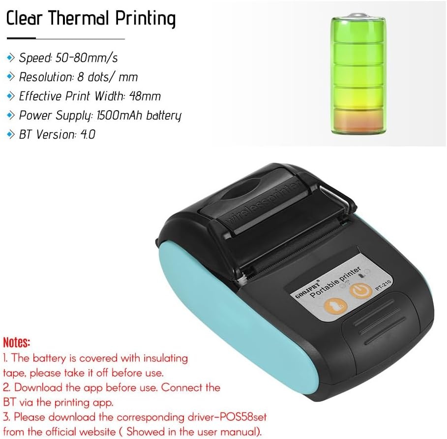 Mobiler Thermo-Bondrucker für Handel & Gastro - Bis zu 62% sparen