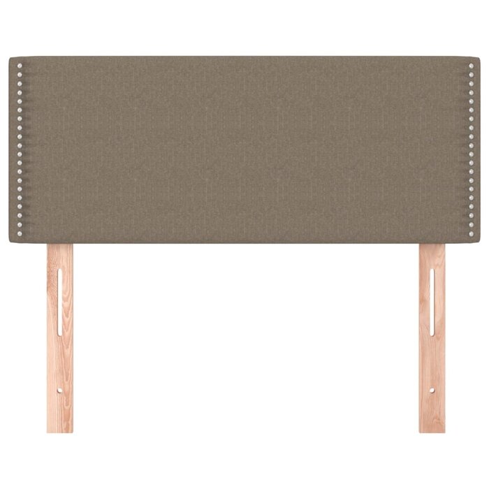 Vidaxl Stoff-Kopfteil taupe 100cm, höhenverstellbar - jetzt bis zu 31% sparen