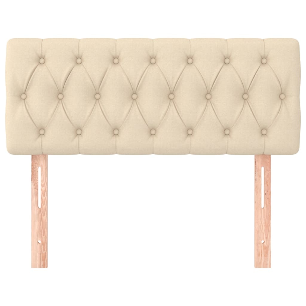 Vidaxl Stilvolles Bettkopfteil 100x78 cm in Creme - jetzt bis zu 43% günstiger