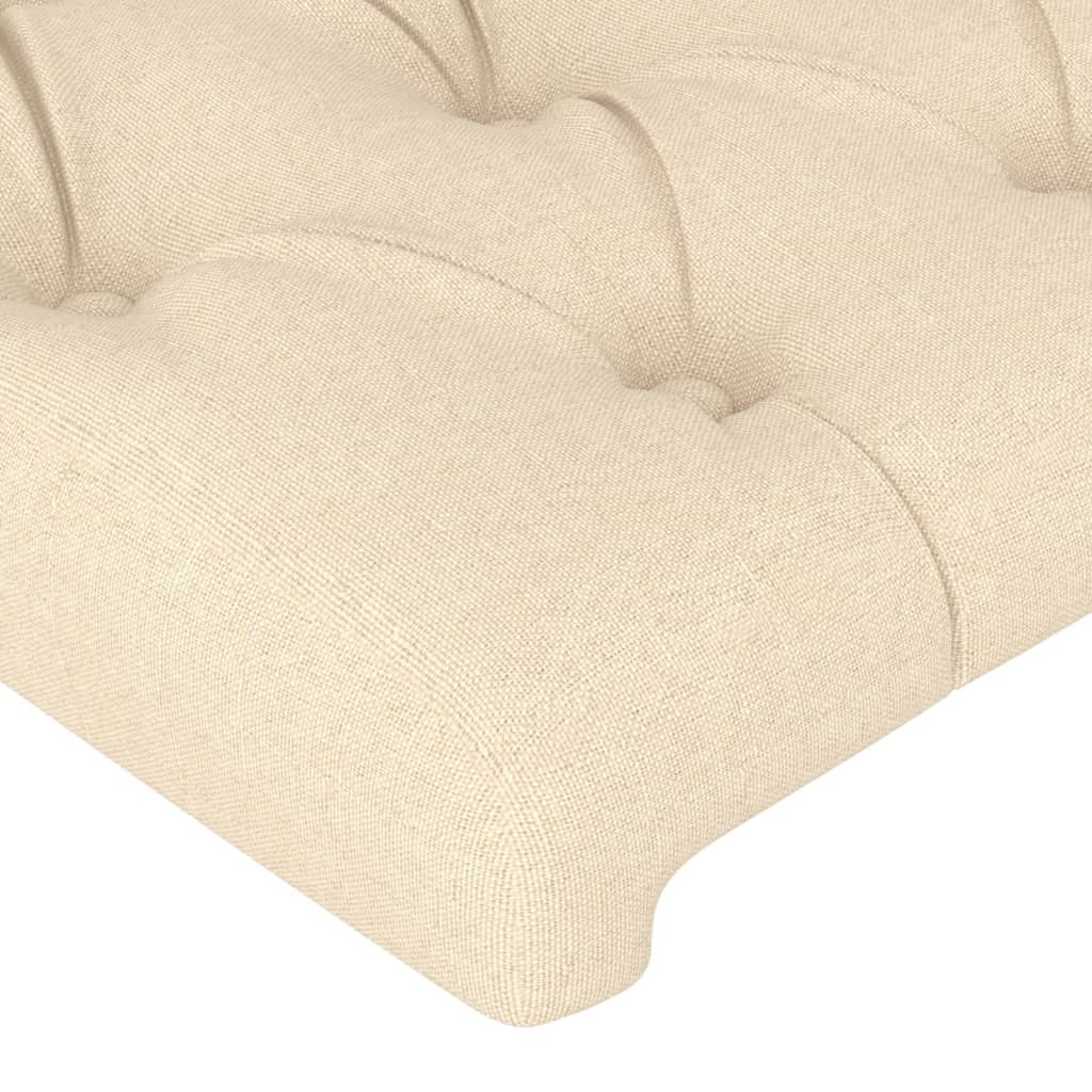 Vidaxl Stilvolles Bettkopfteil 100x78 cm in Creme - jetzt bis zu 43% günstiger